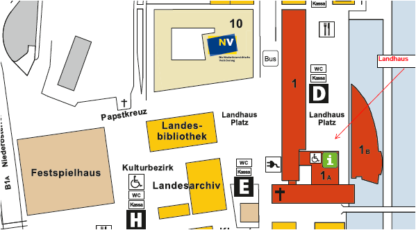 Lageplan Landhaus